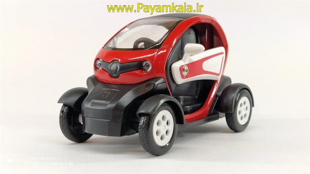 اسباب بازی ماشین فلزی رنو توییزی (3318YT) قرمز